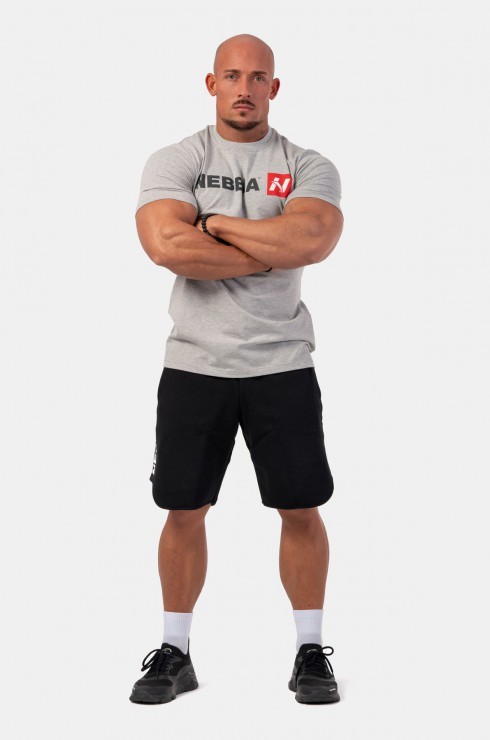 Футболка NEBBIA Red N T-shirt 292 Light grey