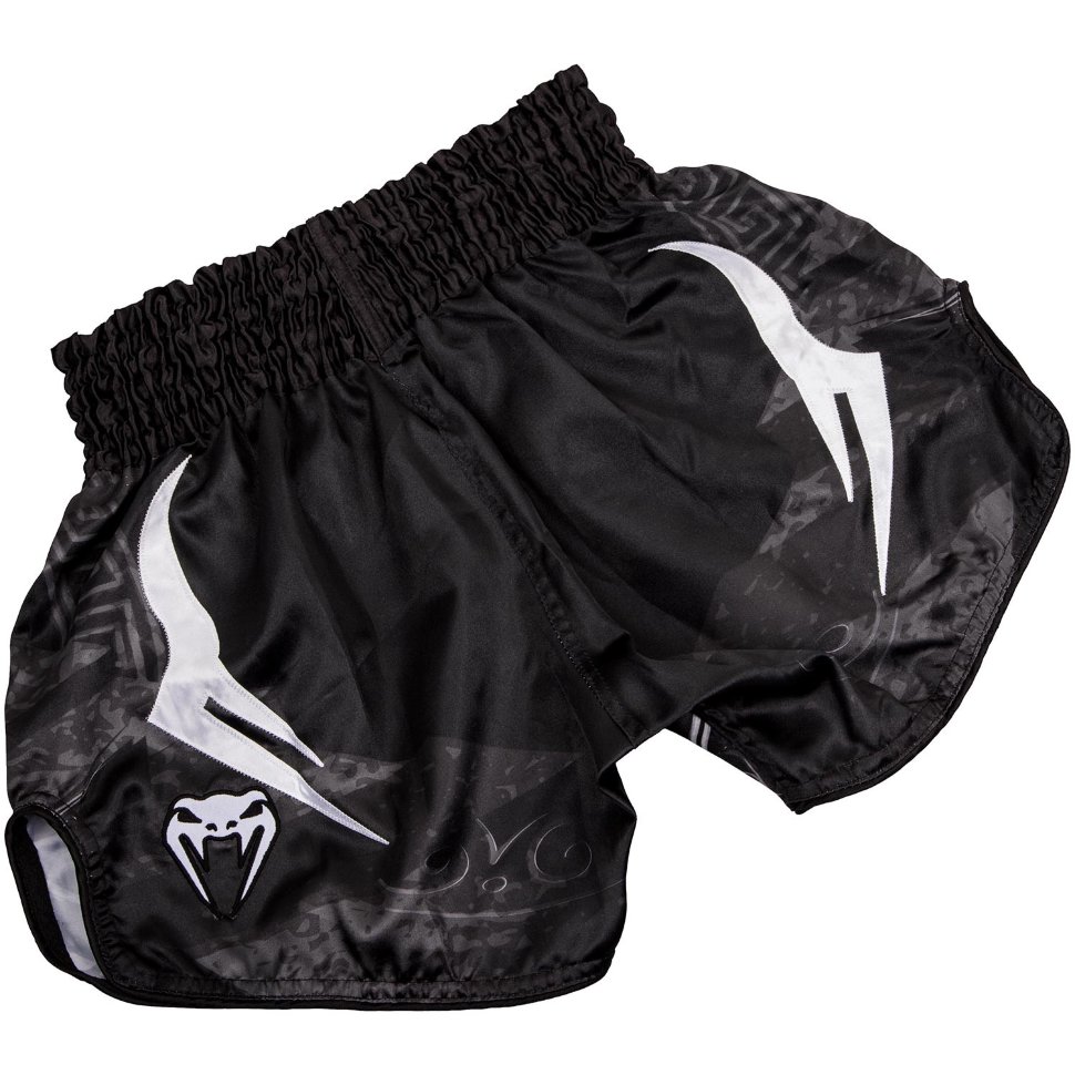 Шорты тайские Venum Gladiator 3.0 Black/White 54812