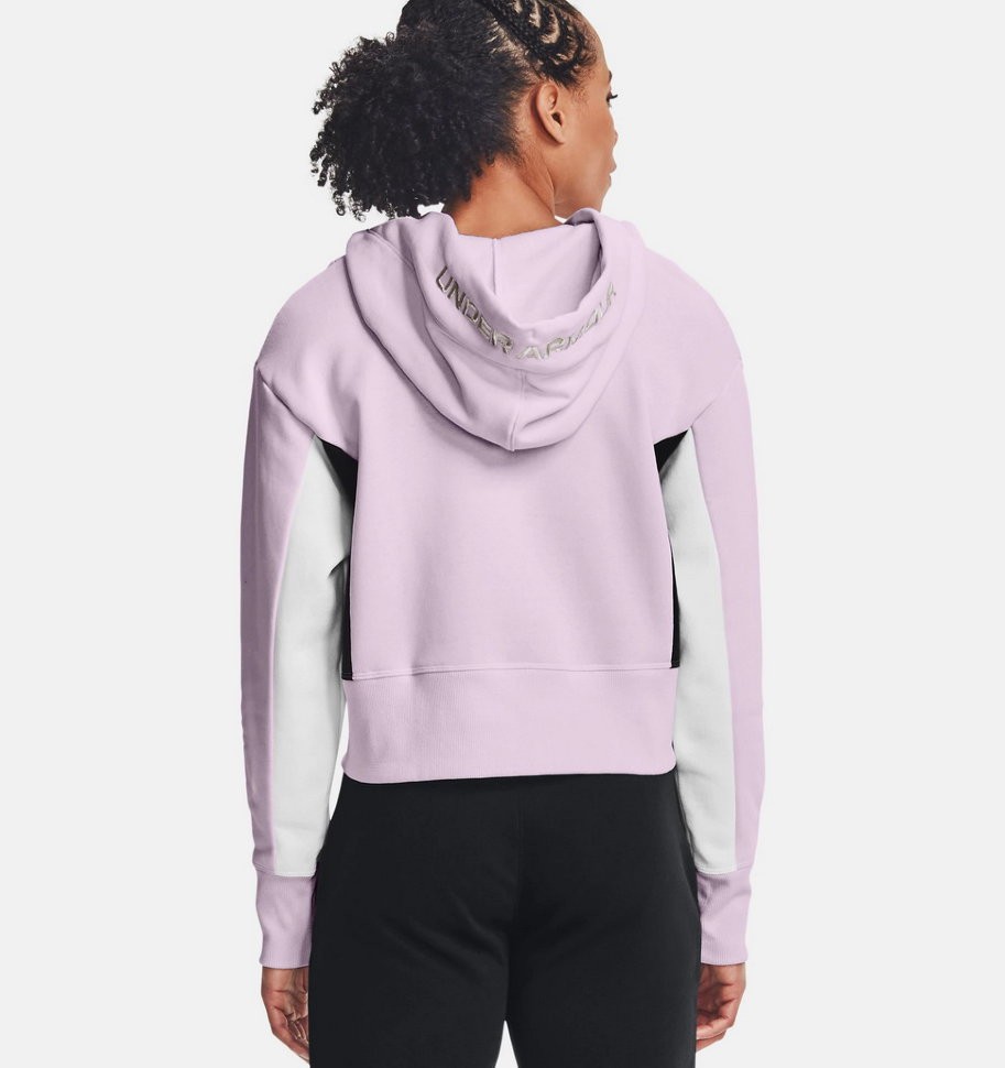 Толстовка Under Armour Rival Fleece EMB Hoodie-PPL 1362421-570