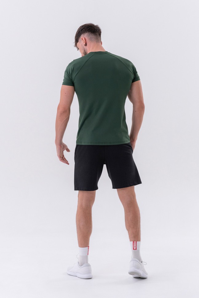 Футболка Nebbia Sporty Fit T-shirt “Essentials” 326 D.green
