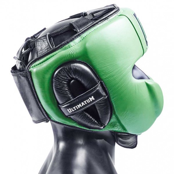 Шлем мексиканского стиля одноразмерный Ultimatum Boxing Gen3Mex Hunter (зеленый)