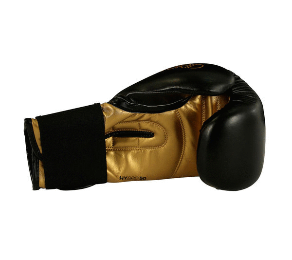 Перчатки боксерские Adidas Hybrid 50 adiH50черно-золотые