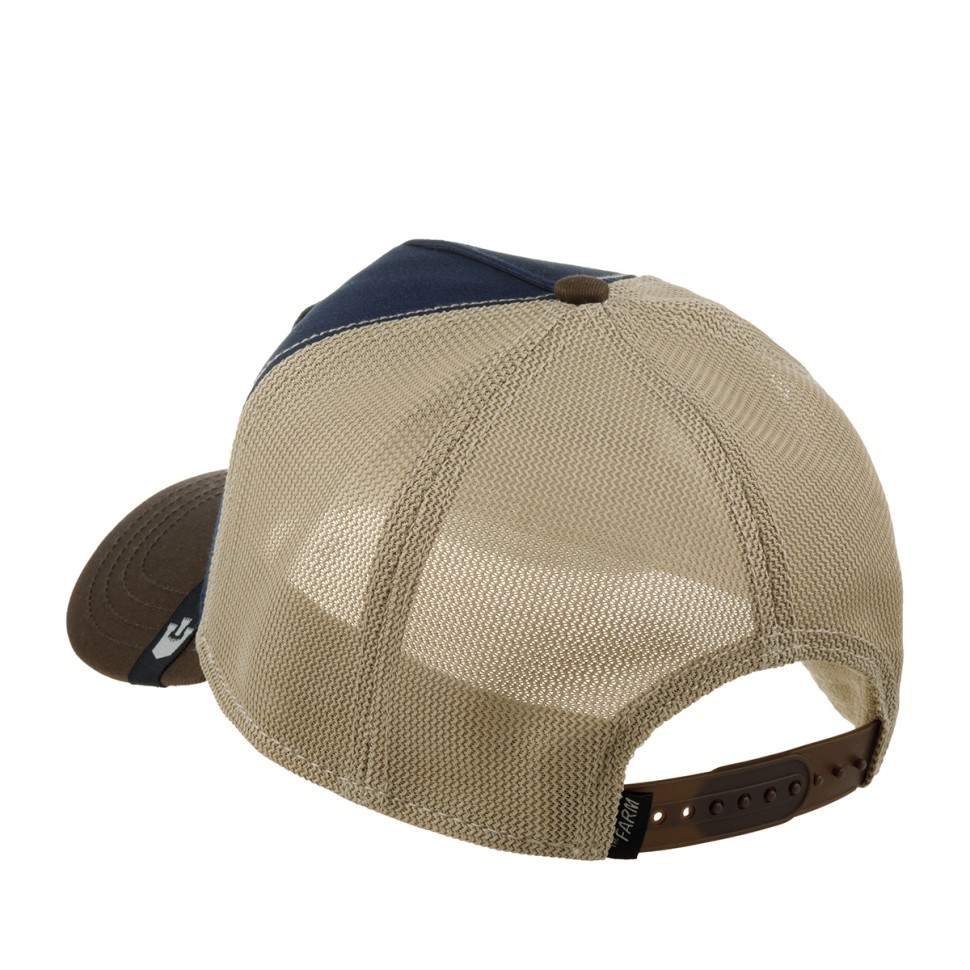 Бейсболка GOORIN BROTHERS ANIMAL FARM WHALE Касатка синий коричневый 90-893-72-00