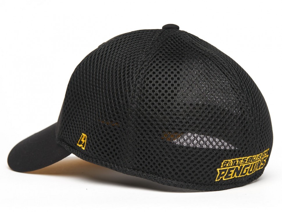 Бейсболка ATRIBUTIKA & CLUB Pittsburgh Penguins, черн.-желт. 31370
