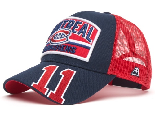 Бейсболка ATRIBUTIKA & CLUB Montrеal Canadiens №11, син.-красн. 31451