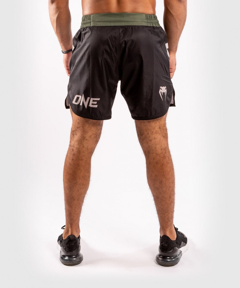 Шорты ММА Venum ONE FC Impact Black/Khaki 04247