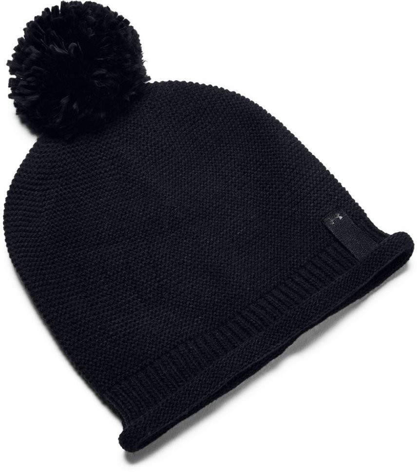 Шапка Under Armour Essentials Pom Beanie 1345105-001