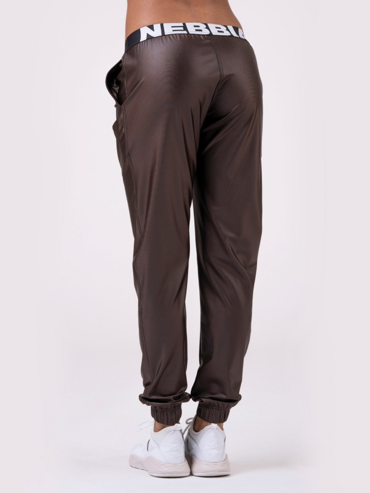 Брюки Nebbia Sports Drop Crotch pants 529 brown