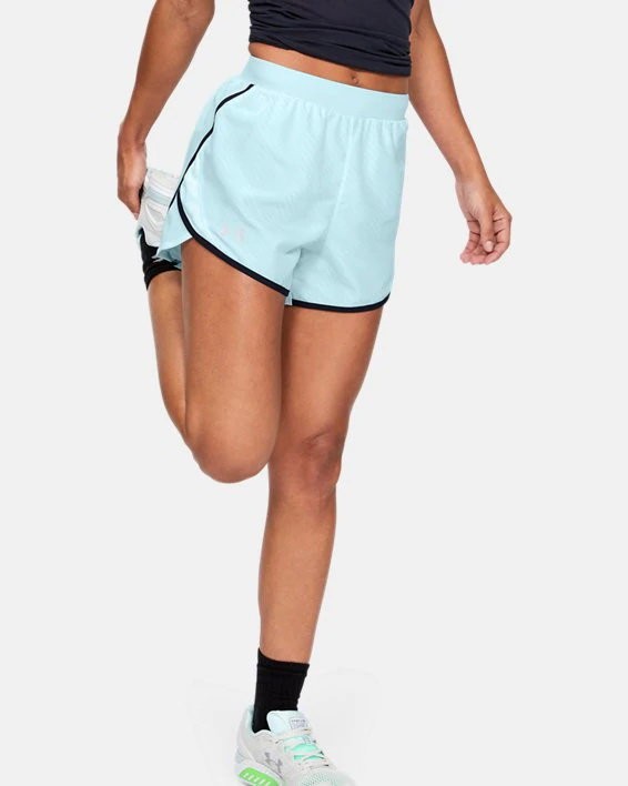 Шорты Under Armour W UA Fly By 2.0 Printed Short 1350198-462