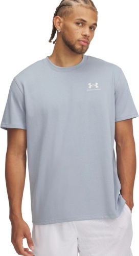 Футболка Under Armour UA M LOGO EMB HEAVYWEIGHT SS 1373997-465