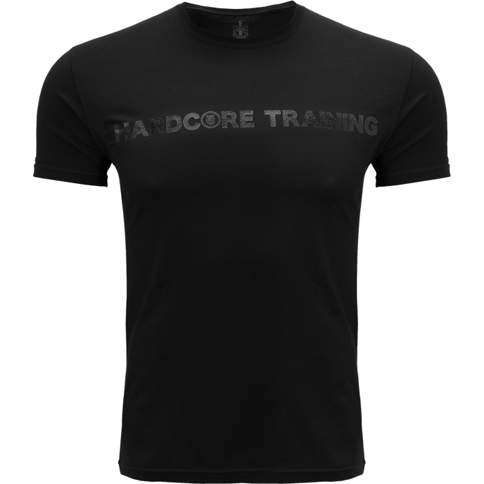 Футболка Hardcore Training Basic Black/Black hctshirt0318