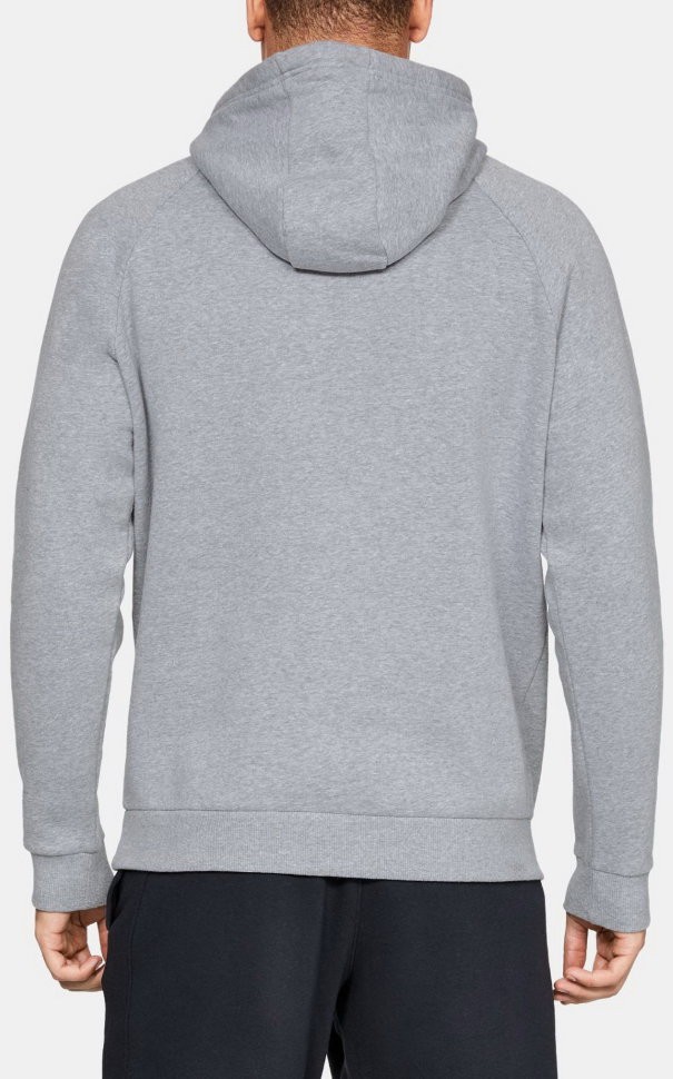 Толстовка Under Armour RIVAL FLEECE LOGO HOODY Steel Light Heather /  / Black 1329745-035