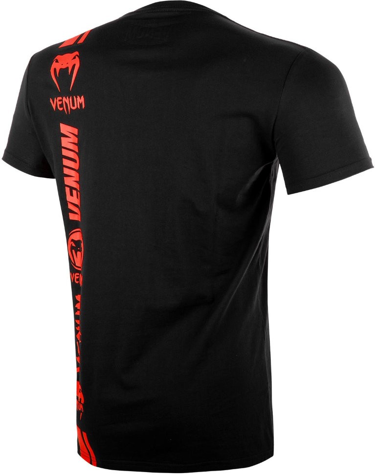 Футболка Venum Logos Black/Red 02453