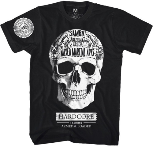 Футболка Hardcore Training Fear Zone Black hctshirt0279