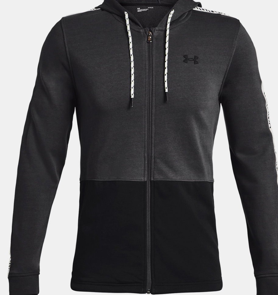 Толстовка Under Armour UA RIVAL TERRY LCKRTG FZ HD 1361611-010