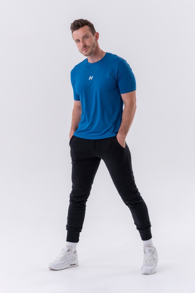 Футболка Nebbia Classic T-shirt “Reset” 327 Blue