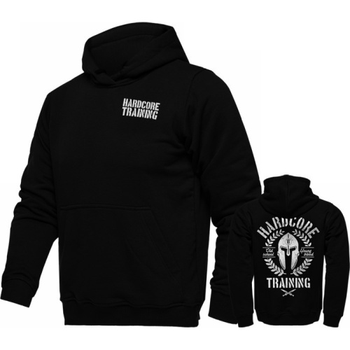Толстовка Hardcore Training Helmet Black hcthood033