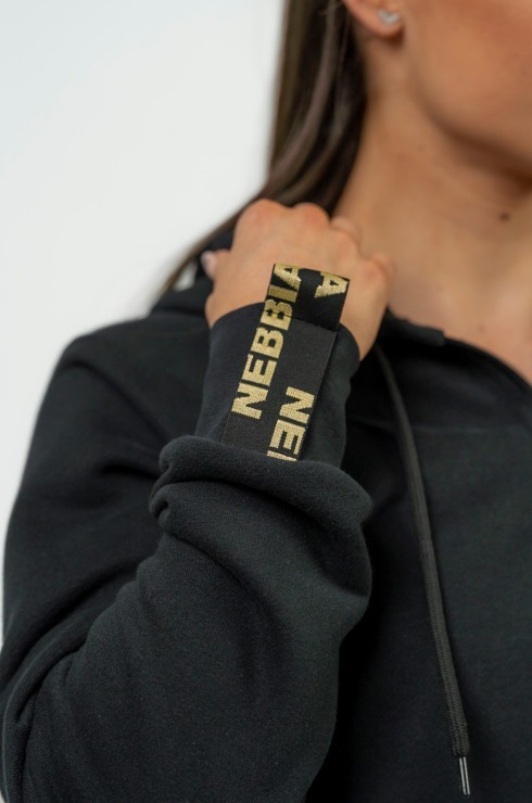 Тостовка NEBBIA  845 Women's Classic Zip-Up Hoodie INTENSE Signature Gold