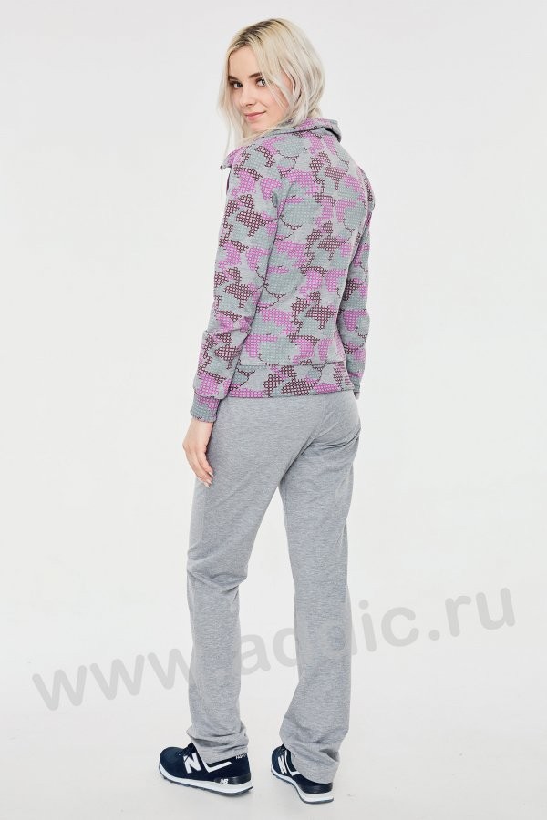Женский спортивный костюм RED-N-ROCK'S 11L-RM-605серый