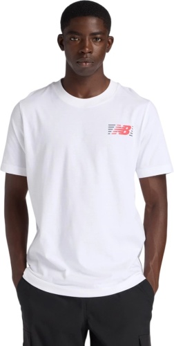 Футболка New Balance NB Lines T-Shirt MT6179UM-WT