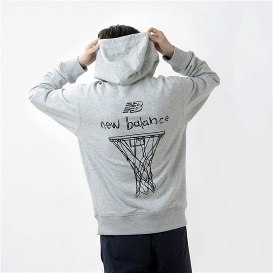 Толстовка New Balance MT03614/BK