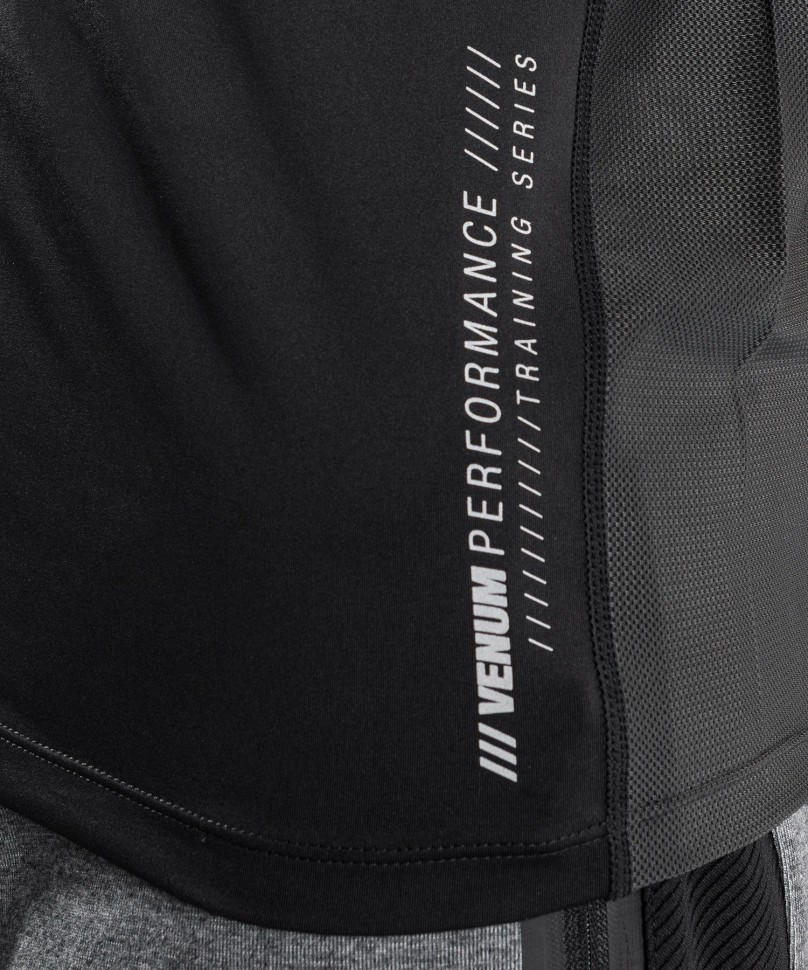 Футболка Venum Tempest 2.0 Dry Tech Black/Grey 04993
