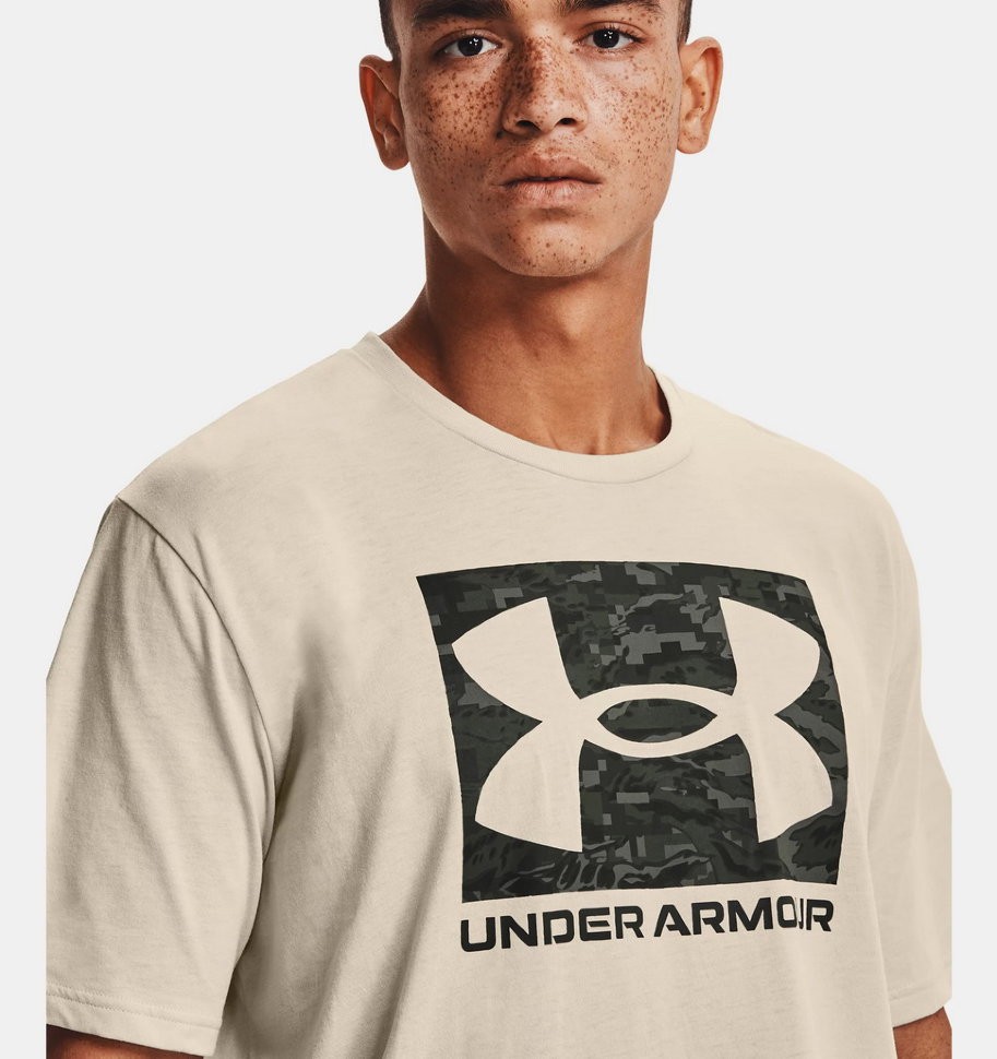 Футболка Under Armour UA ABC CAMO BOXED LOGO SS 1361673-110