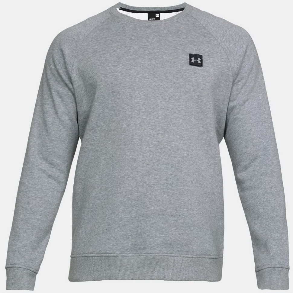 Джемпер Under Armour RIVAL FLEECE CREW Steel Light Heather /  / Black 1320738-036