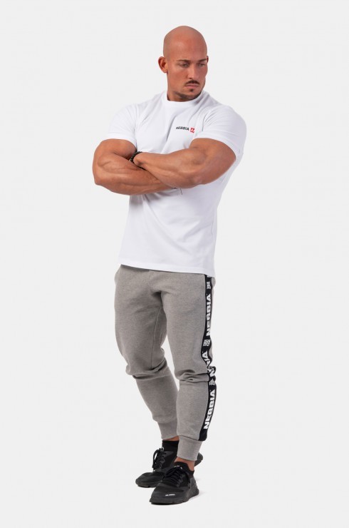 Футболка NEBBIA Minimalist Logo T-shirt 291 White