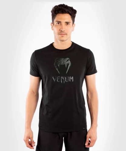 Футболка Venum Classic T-Shirt - Black/Black VEN03526-114