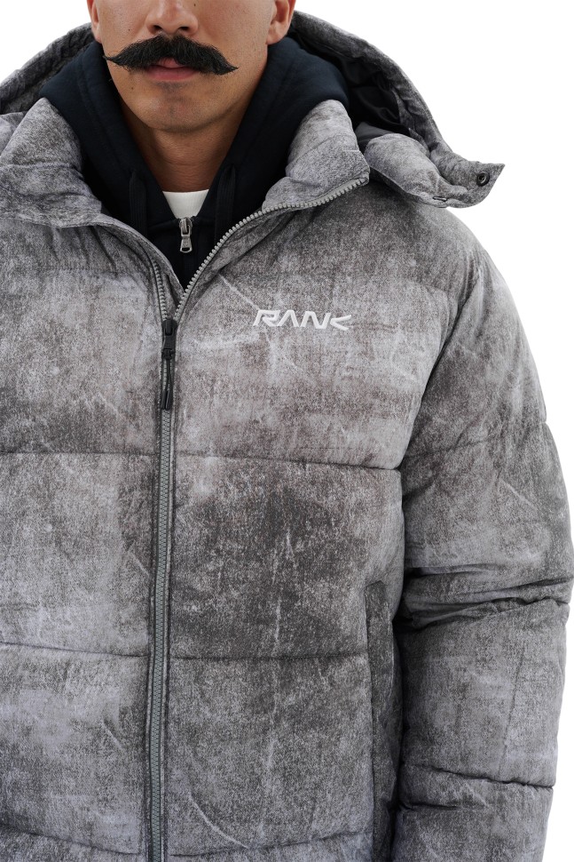 Куртка RANK Man, PROOF-TEX BL Printed Jacket, Grey effect 1004020-092