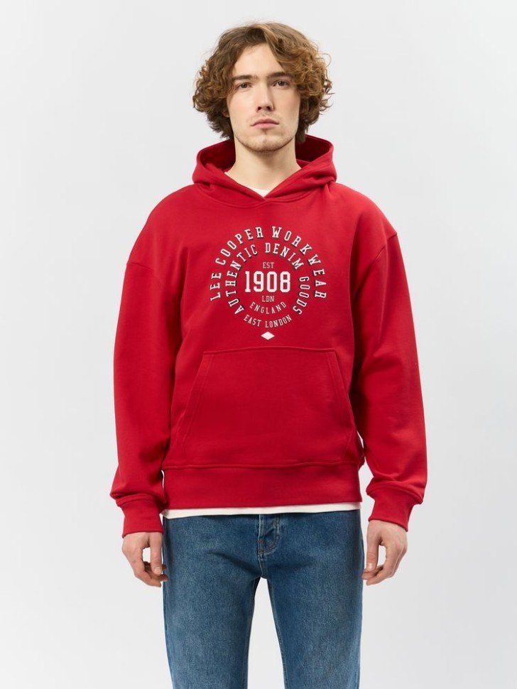 Толстовка Lee Cooper LC-HD-048MSS/RD