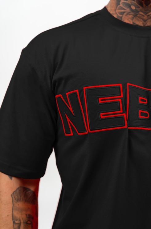 Футболка Nebbia Loose T-shirt LEGACY 711 Black