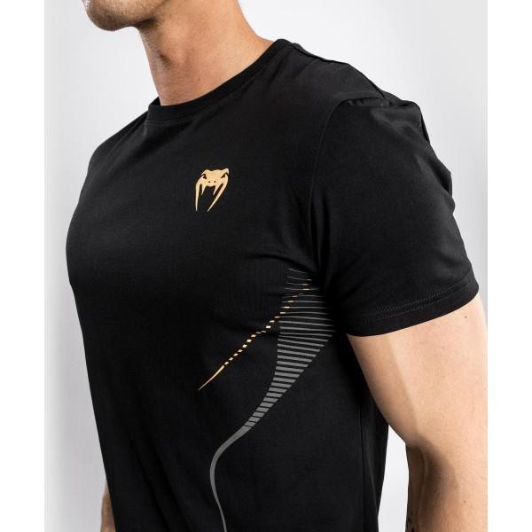 Футболка Venum Athletics Black/Gold 05013