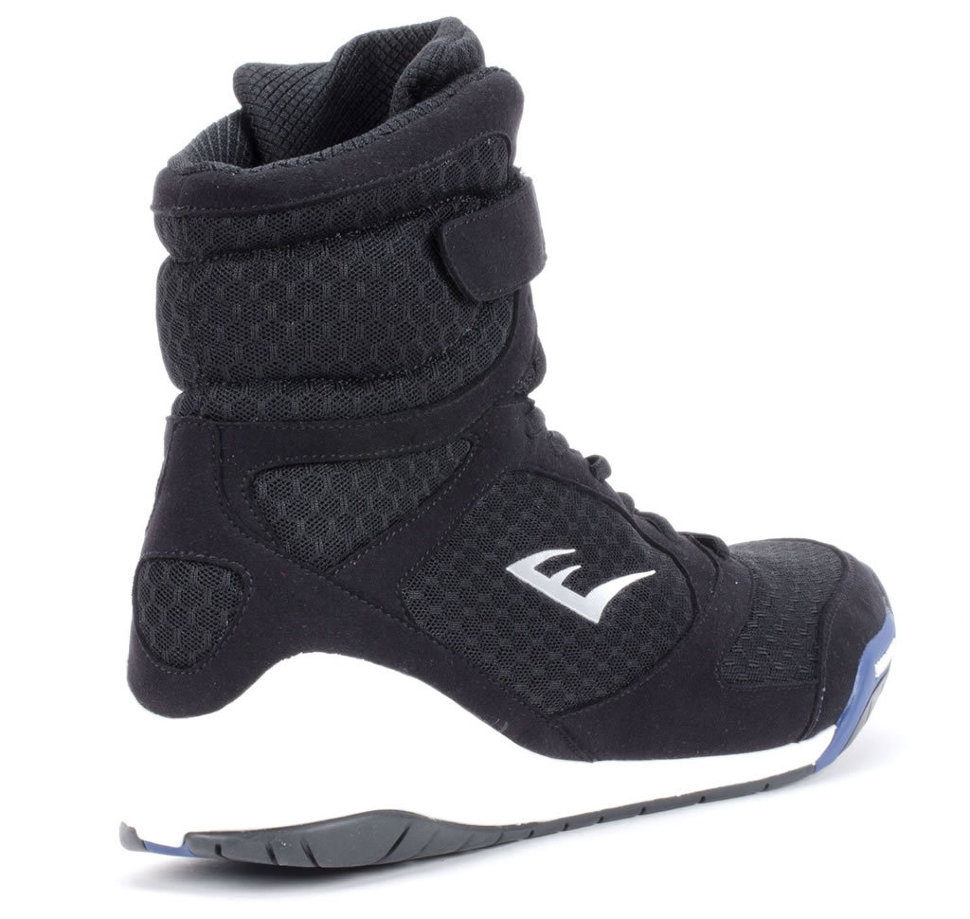 Боксерки Everlast Pro Elite High Top черн/бел.