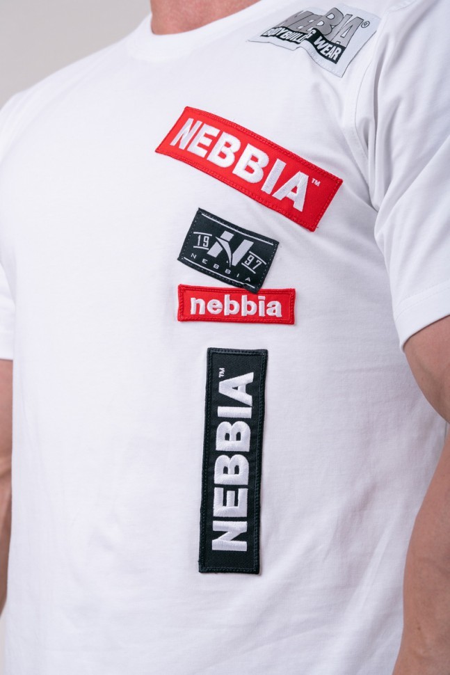 Футболка Nebbia Labels T-shirt 171 white