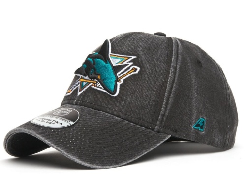 Бейсболка ATRIBUTIKA & CLUB San Jose Sharks, черн. 31530