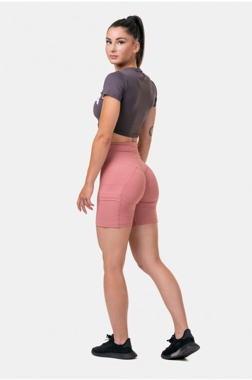 Футболка Nebbia 584 Short Sleeve Sporty Crop Top Marron