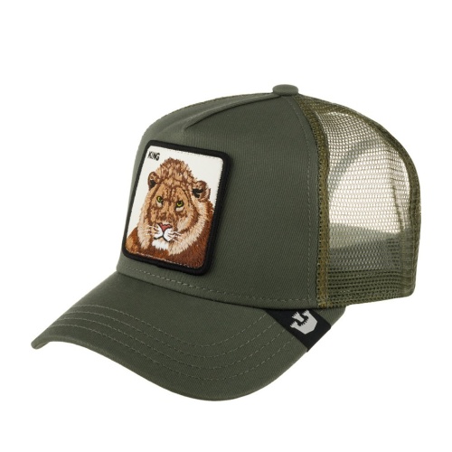 Бейсболка GOORIN BROTHERS ANIMAL FARM KING 101-0388 (оливковый) 91-648-03-00