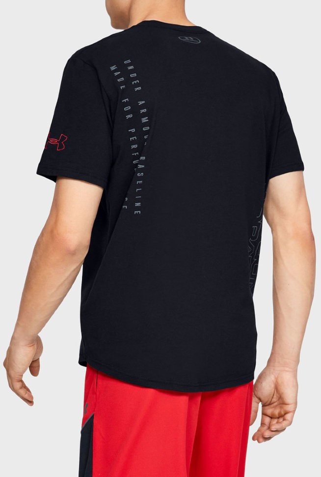 Футболка Under Armour UA BASELINE FLIP SIDE SS TEE 1343013-001