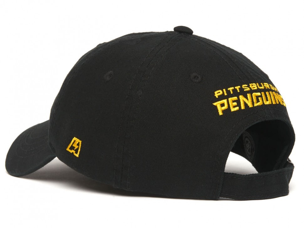 Бейсболка ATRIBUTIKA & CLUB Pittsburgh Penguins, черн. 31644