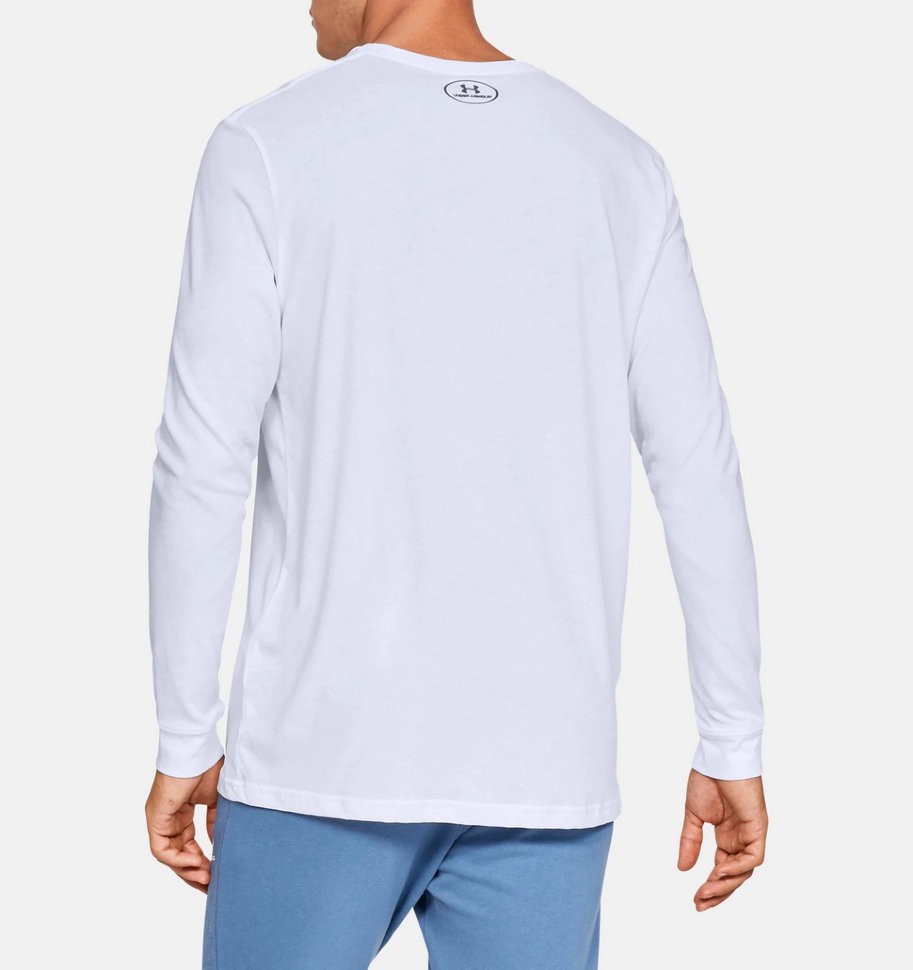 Футболка с длинным рукавом Under Armour UA BOXED SPORTSTYLE LS 1329586-100