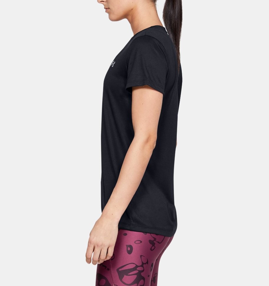 Футболка Under Armour Tech Short Sleeve V Neck 1255839-002