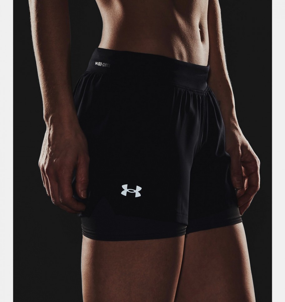 Шорты Under Armour UA IsoChill Run 2N1 Short 1361582-001