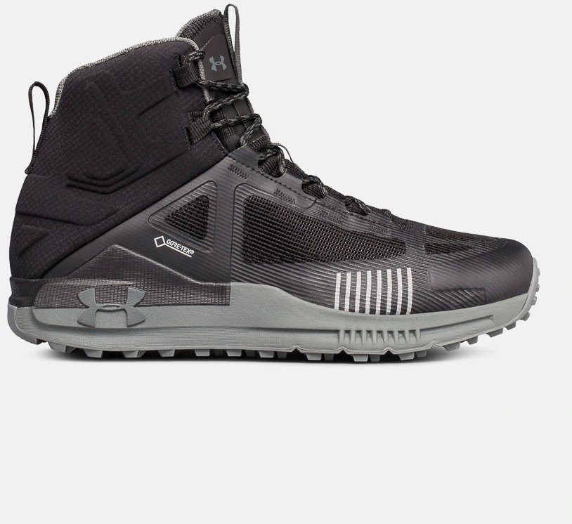 Ботинки Under Armour UA Verge 2.0 Mid GTX Black / Black / Nori Green 3000302-002
