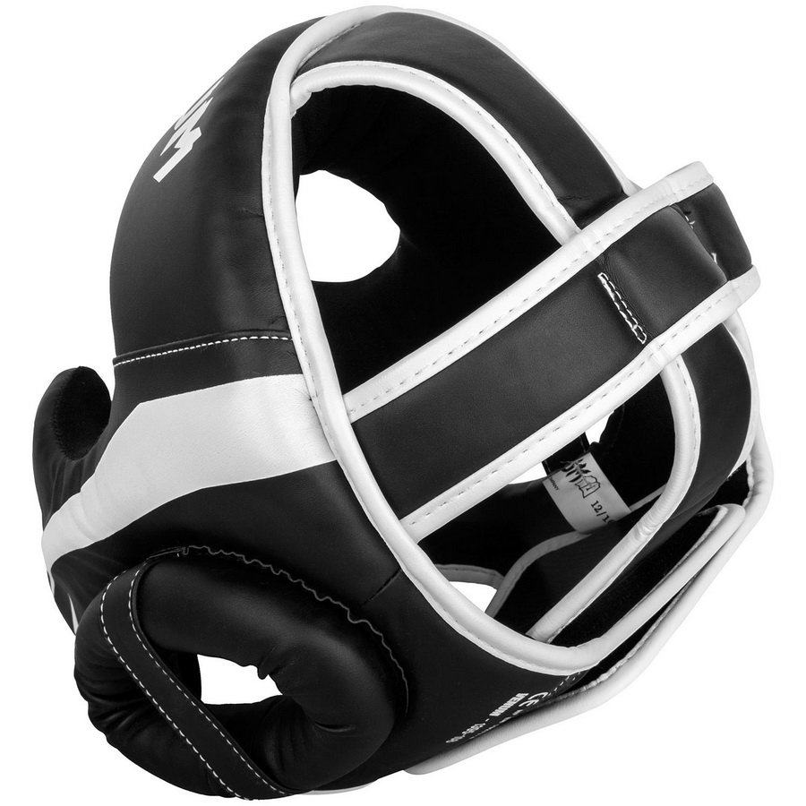 Шлем Venum Elite Headgear - Black\White 9176