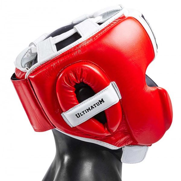 Шлем мексиканского стиля одноразмерный Ultimatum Boxing Gen3Mex Outlaw (красный)