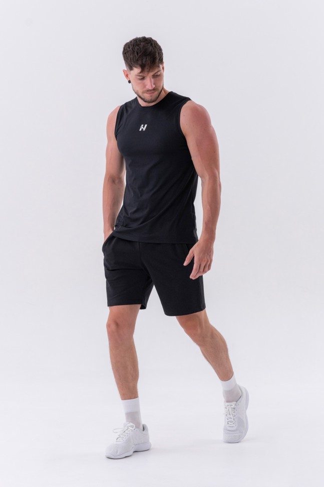 Шорты Nebbia Relaxed-fit Shorts with Side Pockets 319 Black