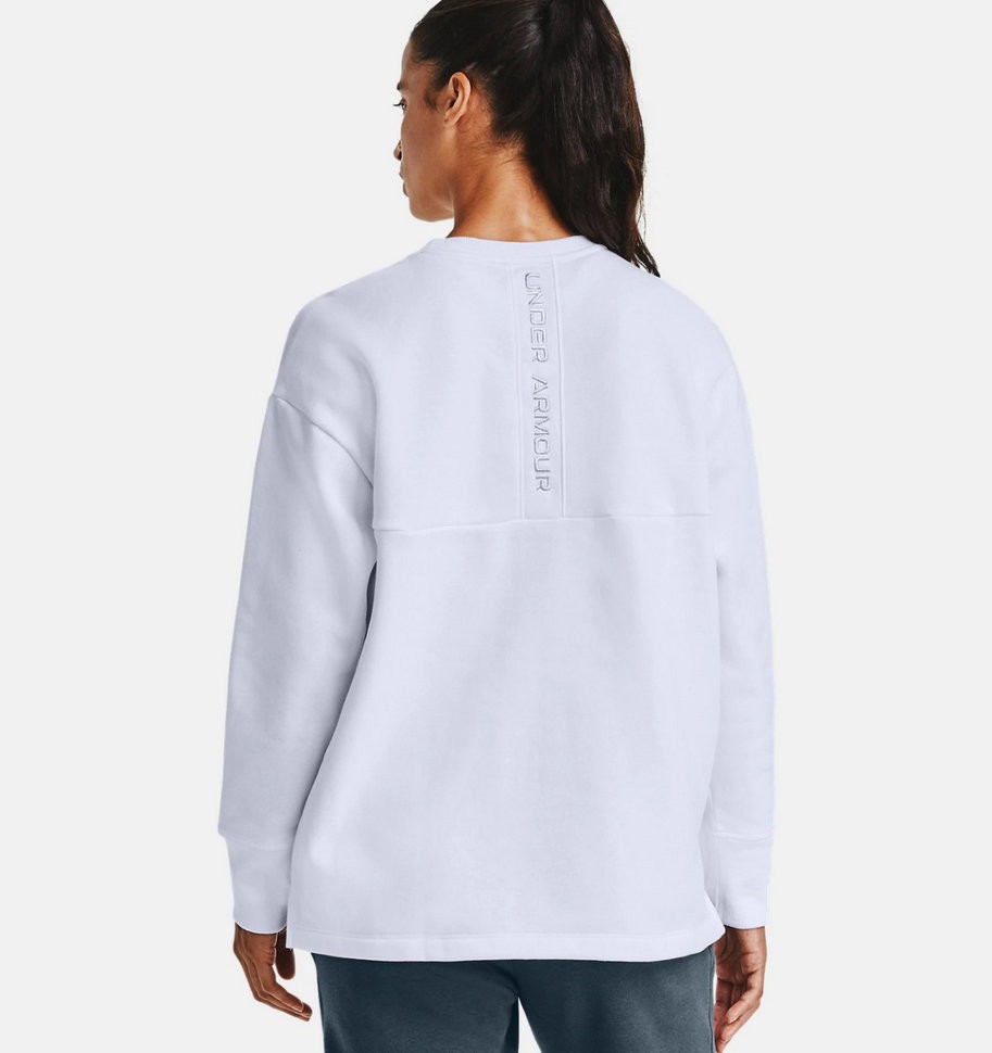 Джемпер Under Armour UA Rival Fleece EMB Crew-WHT 1362418-100
