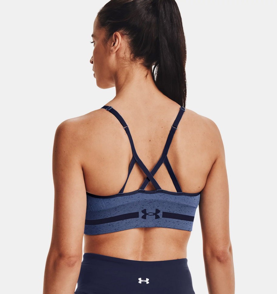 Бра Under Armour UA Seamless Low Long Htr Bra 1357232-470